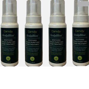 Canviiy Scalp Bliss Soothing Scalp Purifying Foam Cleanser 8oz 4 PACK
